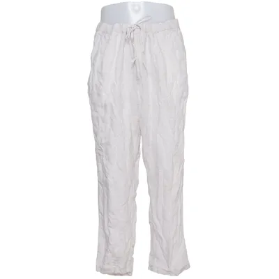 Pants (Beige) from H&M Man Linen, Polyester, Cotton