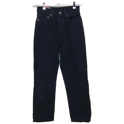 Jeans (Mecé Black Overdye) från Acne Studios Blå Konst Bomull