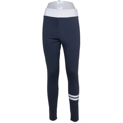 Träningstights (Blå, Vit) från Oxide Elastan, Polyester