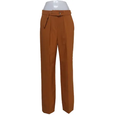 Pantalon patte d'éléphant (Marron) de Closet London Élasthane, Polyester