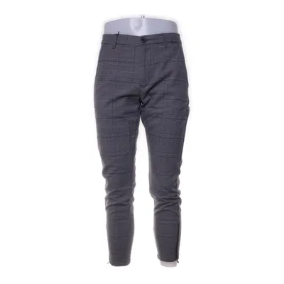 Kostymbyxor (PISA CHINO ENGLISH GREY CHECK P4317) från Gabba Elastan, Polyester, Viskos