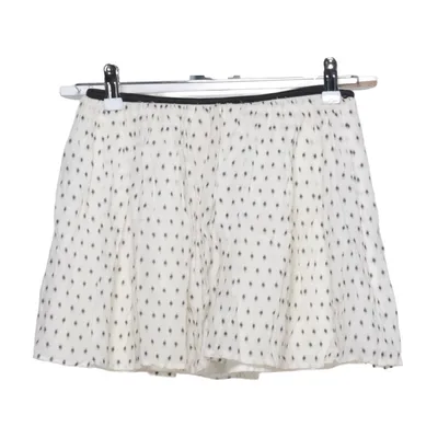 Kjol (Vit, Svart) från Zara Girls Viskos, Ull