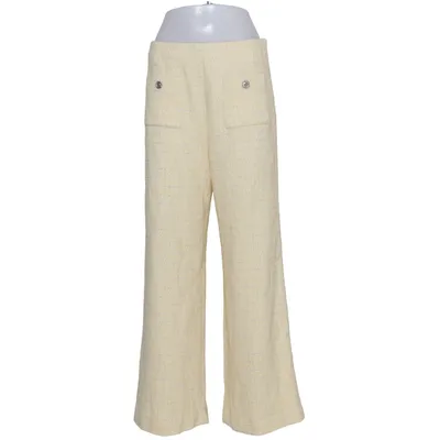 Pantalon (Jaune) de Maje Acrylique, Coton, Élasthane, Fibre métallique, Polyamide, Polyester, Viscose