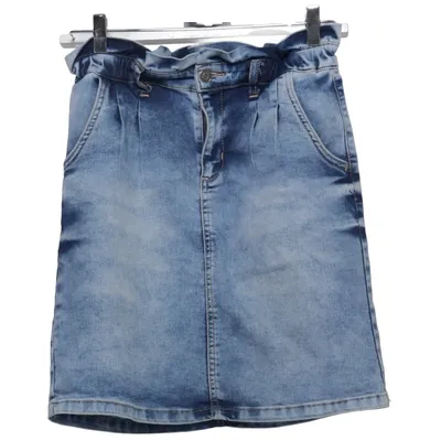 Jeanskjol (Blå) från Blue Effect Bomull, Elastan, Polyester