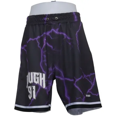 Basketshorts (Svart, Lila) från Black Squad Polyester