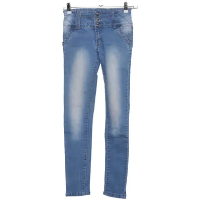 Jeans (Blue) from Rose Player Cotton, Elastane, Polyester