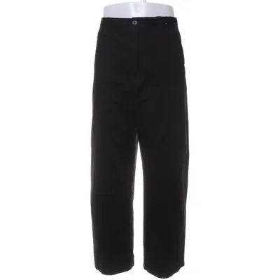 Chinos (Zwart) van Uniqlo Katoen, Polyester