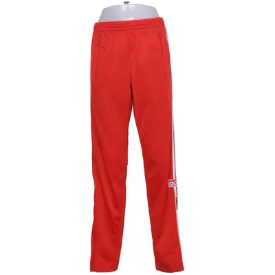 Träningsbyxor (Röd, Vit) från Adidas Polyester