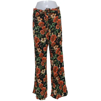 Palazzo broek (Zwart, Oranje, Meerkleurig) van Forever 21 Viscose