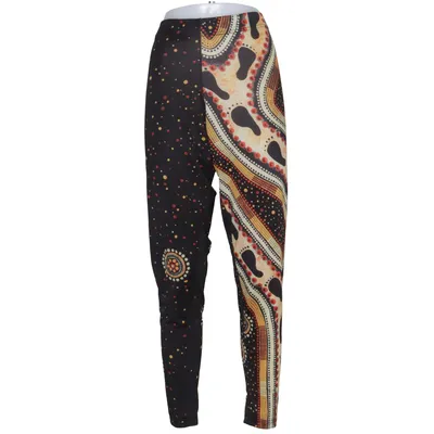 Sports tights (Black, Multicolored) from Lifewear Elastane
