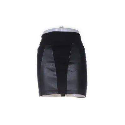 Rok (Zwart, Blauw) van Zara W&B Collection Katoen, Elastaan