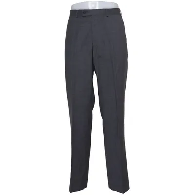 Pantalon de costume (Gris) de Commander Polyester, Viscose, Laine