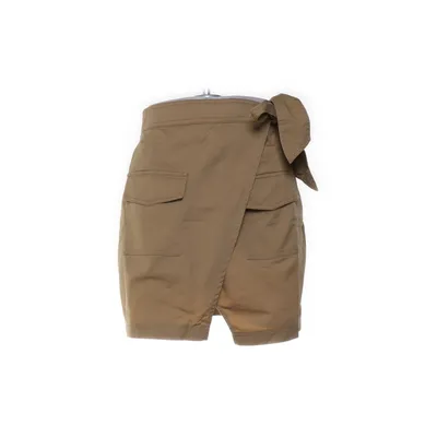Jupe portefeuille (Beige) de Angelica Blick x NA-KD Coton