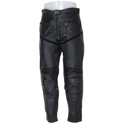 Motorbroek (Zwart) van Louis Leer, Polyester
