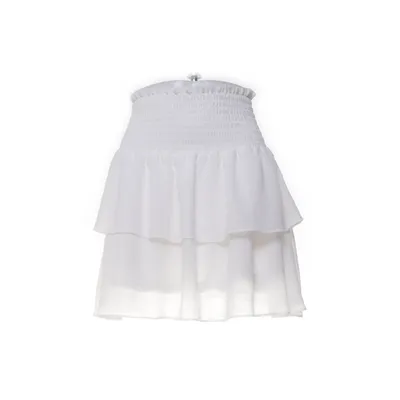 Kjol (Vit) från Chelsea Polyester
