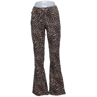 Jeans (Beige, Flerfarvet) fra Monki Bomuld, Elastan