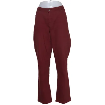 Spijkerbroek (Rood) van Woman by Tchibo Katoen, Elastaan, Polyester