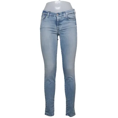 Jeans (Blå) från 7 for All Mankind Bomull, Elastan, Polyester