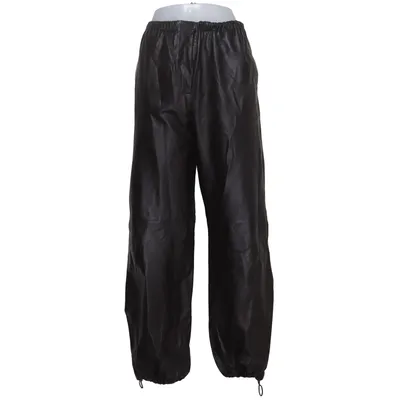 Pantalon en cuir (Marron) de Massimo Dutti Cuir, Polyester