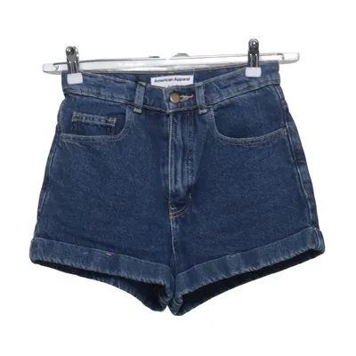 Denim shorts (Blauw) van American Apparel Katoen