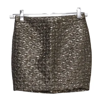 Rok (Goud, Zwart) van Mango Suit Katoen, Polyamide, Polyester, Viscose