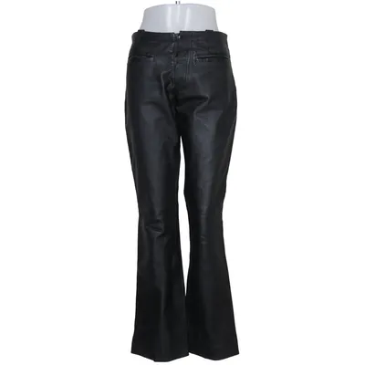 Leren broek (Zwart) van Roco Baroco Katoen, Leer, Polyester