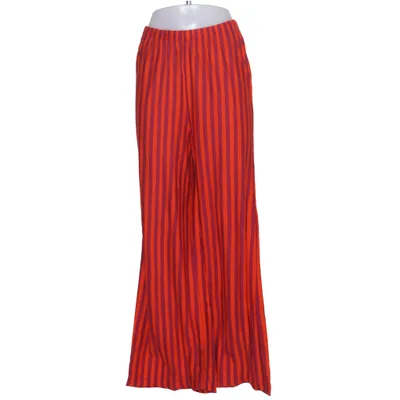 Pantalon patte d'éléphant (Orange, Violet) de Gudrun Sjödén Coton, Modal
