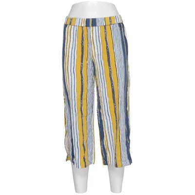 Culottes (Blue, Yellow, White) from Reken Maar Viscose