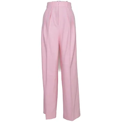 Kostymbyxor (Rosa) från Zara Elastan, Polyester, Viskos