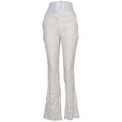 Byxor (Low Waist Linen Flare Pants) från NLY Elastan, Linne, Viskos
