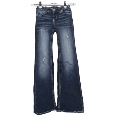 Spijkerbroek (Blauw) van Gina Tricot Katoen