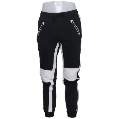 Pantalon de survêtement (Noir, Blanc) de SOS Black Snow Coton