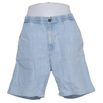 Denim shorts (Blauw) van Universal Works Katoen