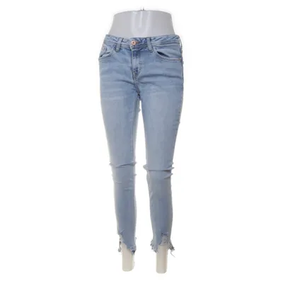 Spijkerbroek (Blauw) van Zara Basic Z1975 Denim Katoen, Elastaan