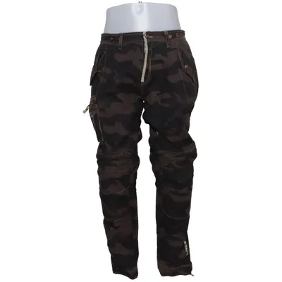 Cargobyxor (Brun, Svart) från Lindstrands Bomull, Polyester
