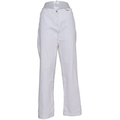 Chinos (Wit) van Canard Collection Katoen, Elastaan