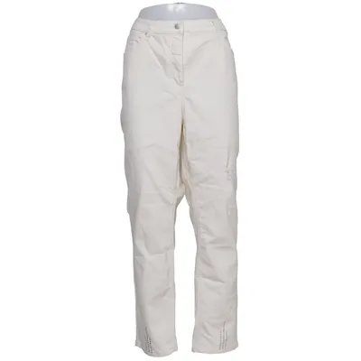 Jeans (Beige) von Mia Moda Baumwolle, Elasthan, Polyester