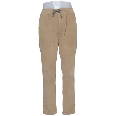 Pantalon en velours (Beige) de Eleventy Coton, Élasthane