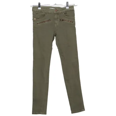 Chinos (Grön) från Zara Girls Collection Bomull, Elastan