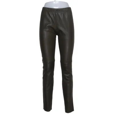 Läderbyxor (Grön) från Plein Sud Skinn