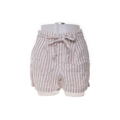 Korte broek (Wit, Rood) van ONLY Blue Denim Linnen, Viscose