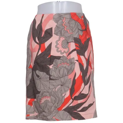 Nederdel (Pink, Grå, Rød) fra Taifun Acetat, Bomuld, Elastan