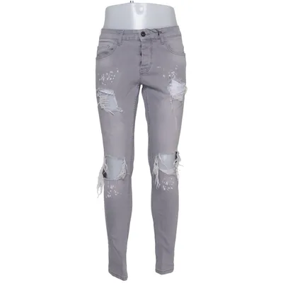 Jeans (Gray) from Behype. Cotton, Elastane