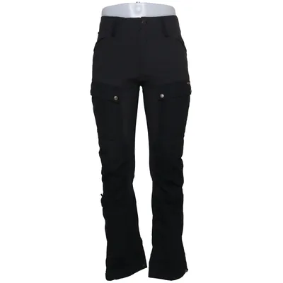 Pantalon d'extérieur (Noir, Gris) de Fjällräven Coton, Élasthane, Polyamide, Polyester