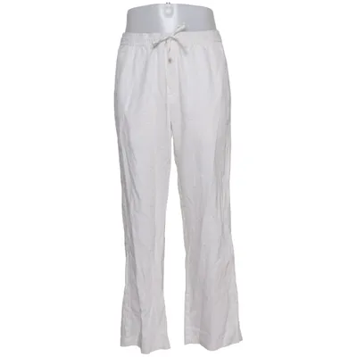 Chinos (White) from H&M Cotton, Linen, Polyester