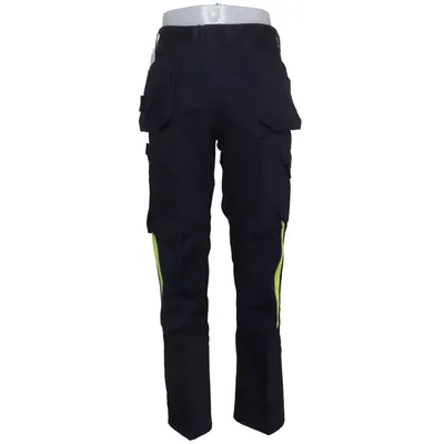 Work pants (Gray, Yellow) from Fristads Cotton, Polyamide, Polyester