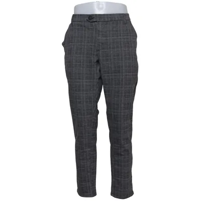 Jakkesætsbukser (Grå) fra Sams Black Elastan, Polyamid, Polyester, Viscose