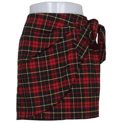 Omlottkjol (Röd, Svart, Gul, Flerfärgad) från Nikkie Elastan, Polyester, Viskos