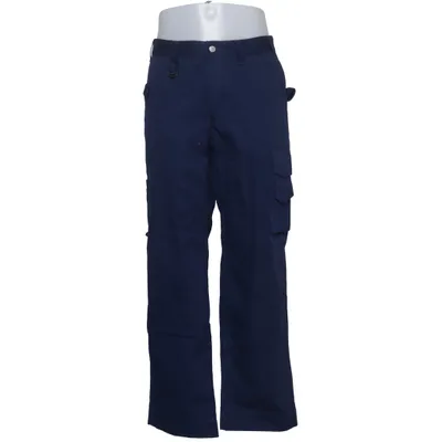 Pantalon cargo (Bleu) de Fristads Kansas Coton, Polyester