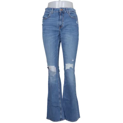 Jeans (Flare High Waist) från Divided by H&M Bomull, Elastan